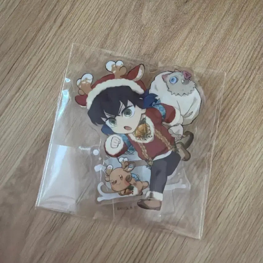 [BUNJANG] Demon Slayer Inosuke Acrylic Christmas Standee / 귀멸의 칼날 이노스케 아크릴 크리스마스