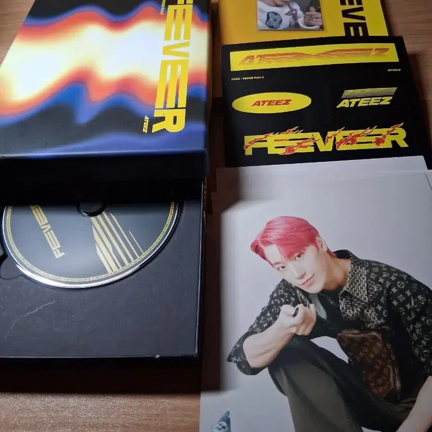 [BUNJANG] ATEEZ Fever Part.2 Diary Ver. Yeosang Photocard / 에이티즈  피버2  fever part 2 개봉앨범