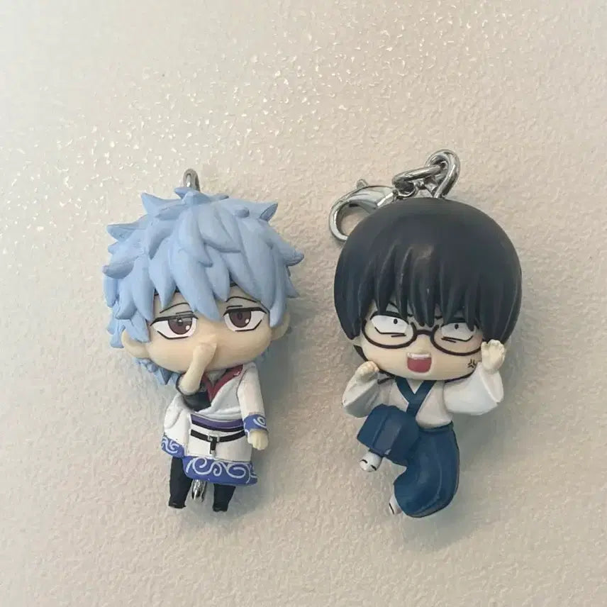 [BUNJANG] Gintama Gachapon Bundle Set - Gintoki &amp; Shinpachi / 은혼 대롱가챠 일괄 양도 긴토키 신파치