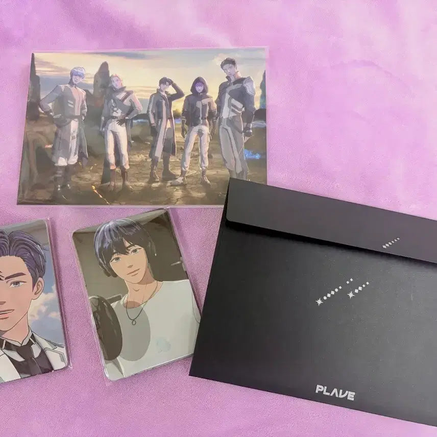 [BUNJANG] PLAVE Archive Book Photocard + Postcard Bundle Set (Unsealed) / 플레이브 아카이브북 포토카드+엽서 단순개봉
