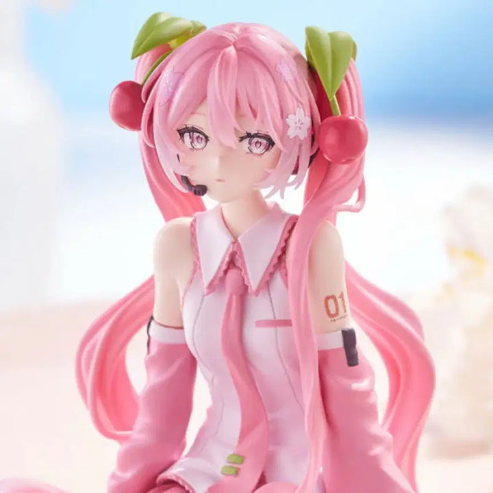 [BUNJANG] Hatsune Miku 2026 Sakura Miku Noodle Stopper Figure / 하츠네 미쿠 2026 사쿠라 미쿠 누들스토퍼 피규어 공구
