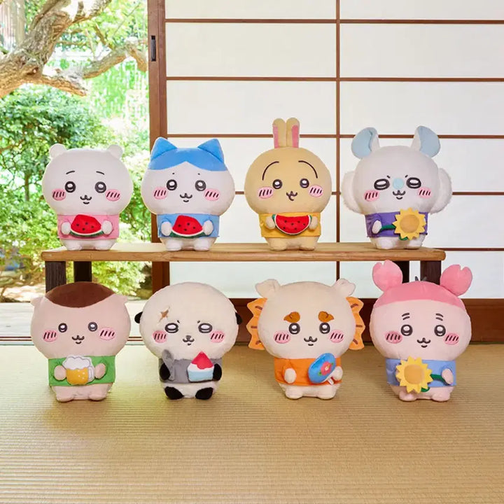 [BUNJANG] Chiikawa Summer Lottery Racco Plush / 치이카와 여름 쿠지 랏코 누이