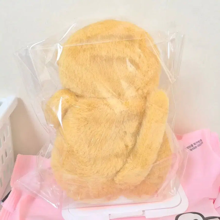 [BUNJANG] Retro Pinko Cheese Cat Plush Doll / 고전 빈티지 레트로 핑크코 치즈냥 인형