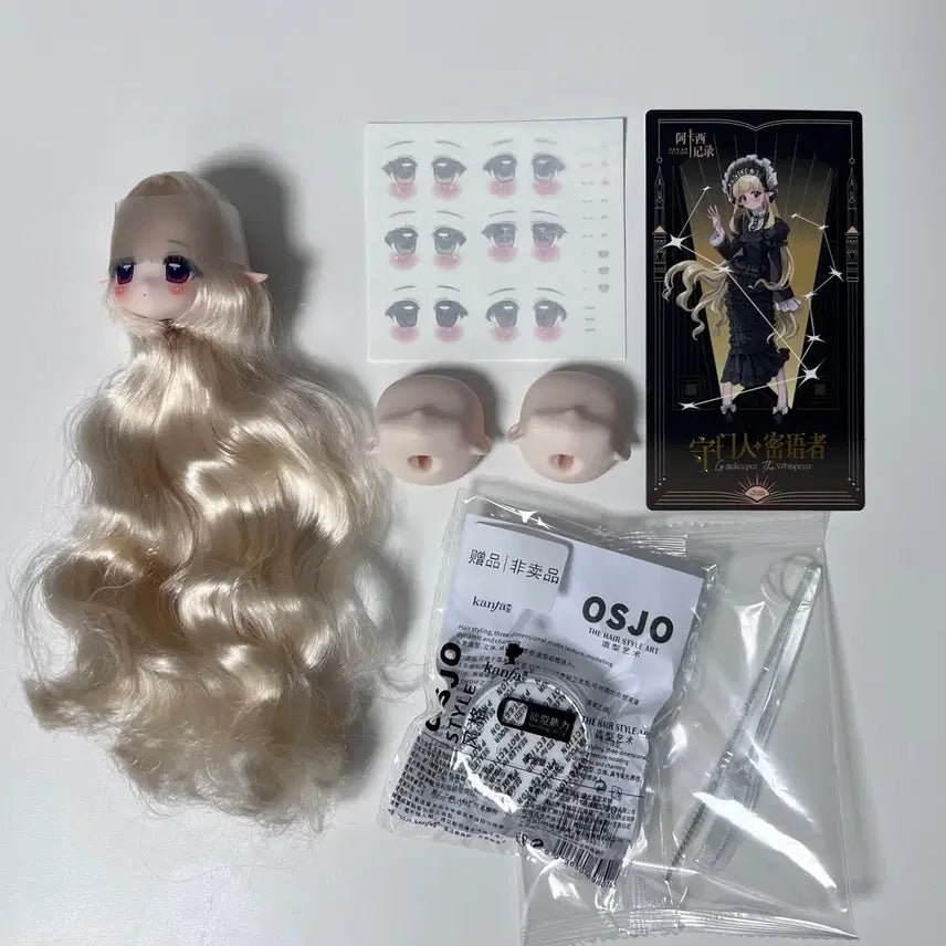 [BUNJANG] Blind BJD 1/6 Head Set / 블라인드 구체관절인형 BJD 1/6 헤드 세트