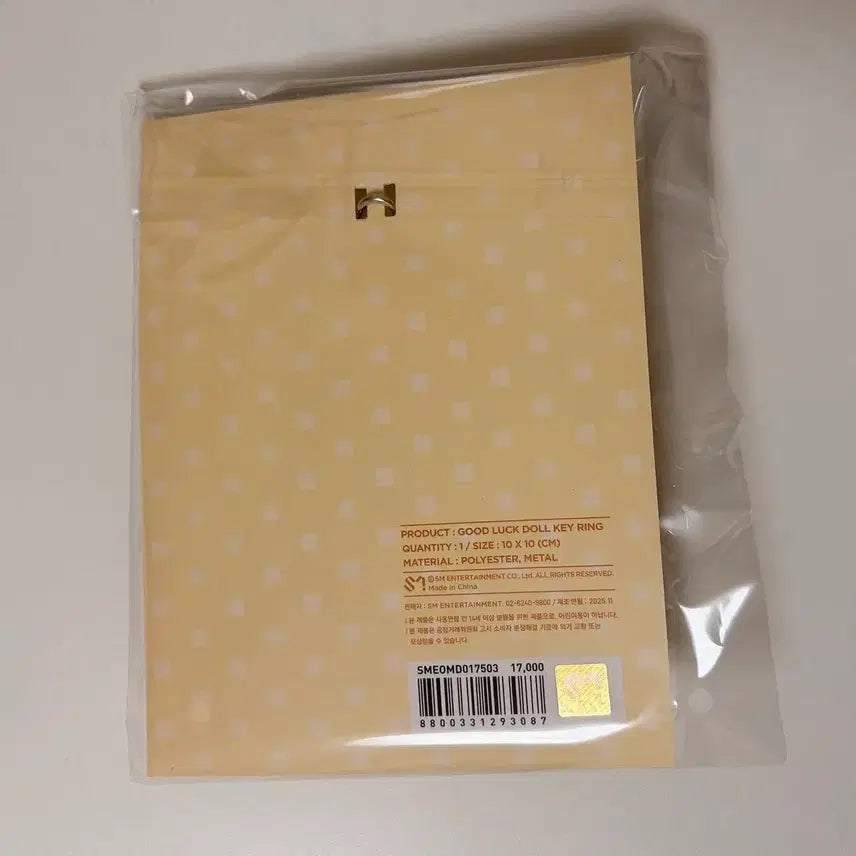 [BUNJANG] NCT Doyoung Acrylic Charm Keychain Sealed / 엔시티 도영 액막이 키링 미개봉 원가양도