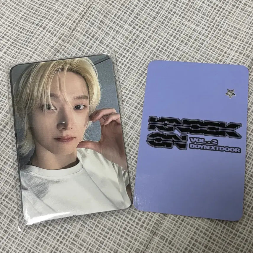 [BUNJANG] Boynextdoor Lucky Draw One Door Zone Photocard / 보넥도 낙온2 원도어존 럭키도어 보이넥스트도어