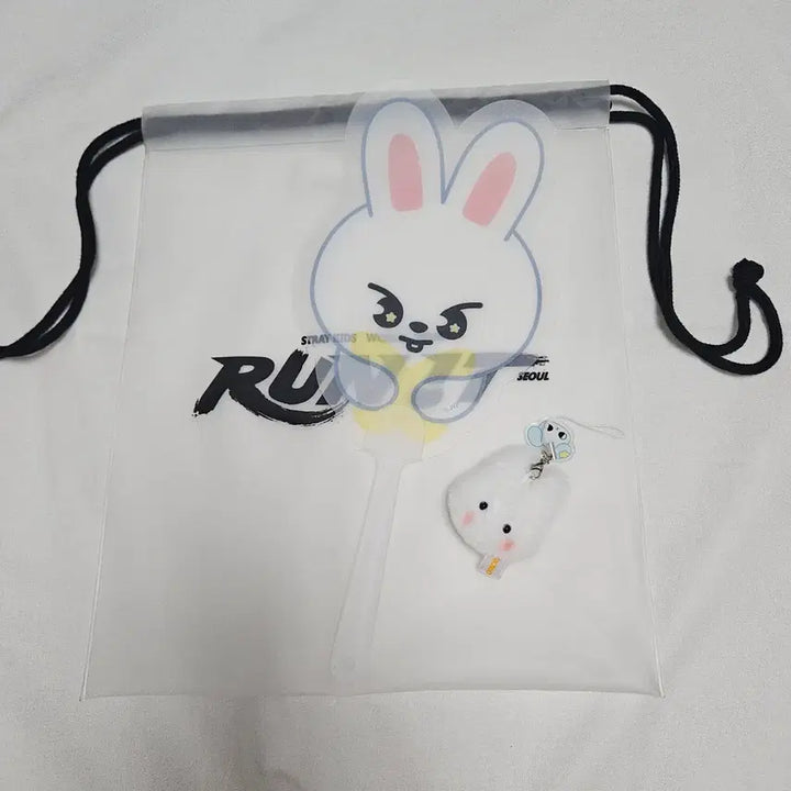 [BUNJANG] Stray Kids Lee Know Ribbit Run It Concert Bundle Set Photocard Holder &amp; Fan / 스트레이키즈 리노 리빗 런잇 콘서트 입장기프트 부채 폼폼키링 스테이존 특전 run it admission gift