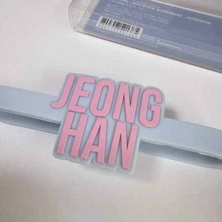 [BUNJANG] SEVENTEEN Jeonghan Official Lightstick Accessory Strap Nameband / 세븐틴 정한 공식 응원봉 악세서리 스트랩 네임밴드