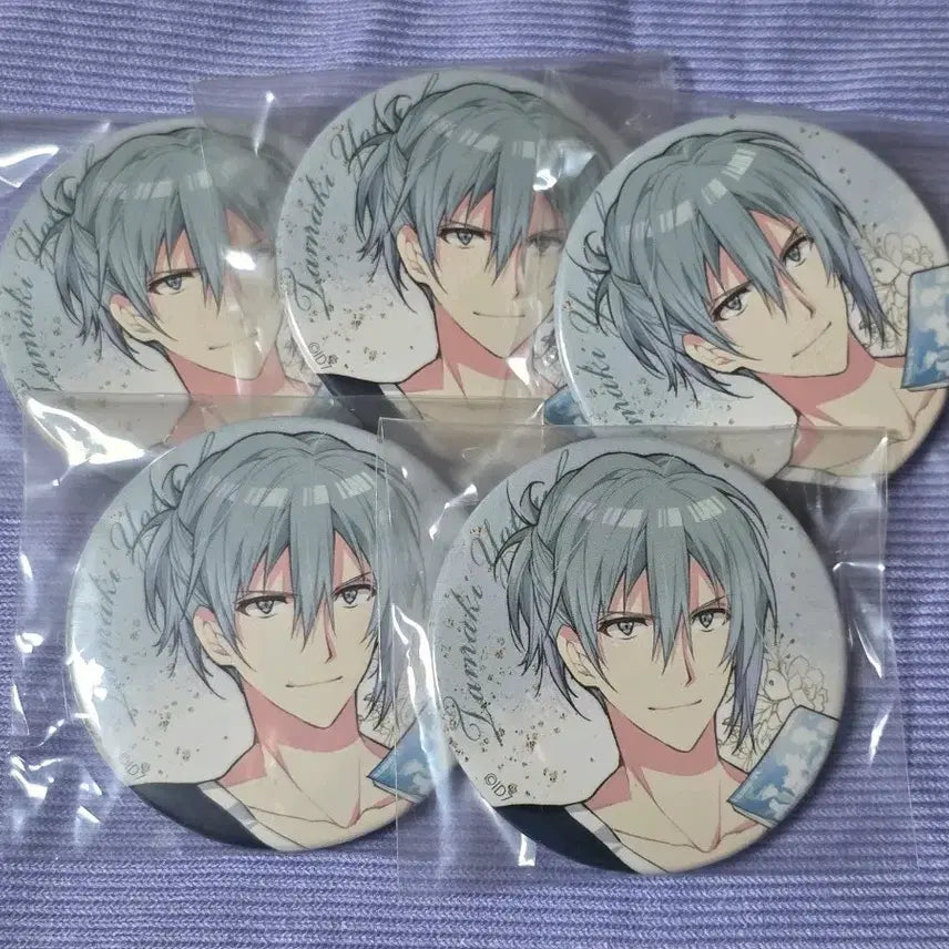 [BUNJANG] Idolish7 Yotsuba Tamaki Spoon 2Di Arena Illustration Can Badges Bundle Set / 아이나나 요츠바 타마키 spoon 2Di 아리나 일러 캔뱃지 5개 일괄