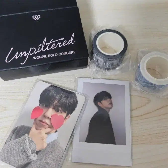 [BUNJANG] DAY6 Wonpil Unfiltered Concert Entrance Gift Bundle Set / 원필 Unfiltered 막콘 입장기프트 양도