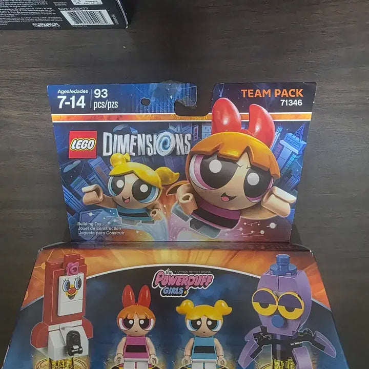 [BUNJANG] LEGO Dimensions Powerpuff Girls Fun Pack / Team Pack Bundle Set / 레고 디멘션즈 파워퍼프걸 펀팩/팀팩 일괄