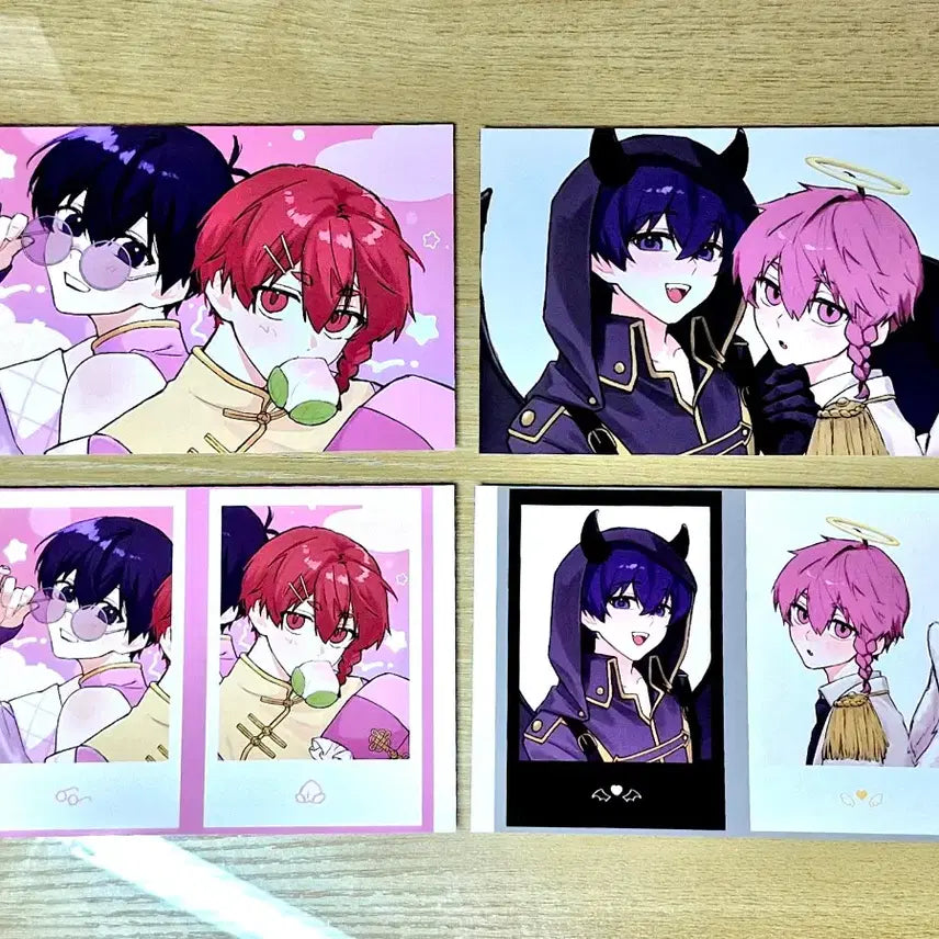[BUNJANG] Blue Lock Printing Box Postcards (Isagi Yoichi, Kurona Ranze) / 블루록 프박 프린팅 박스 이사기 요이치 쿠로나 란제 엽서