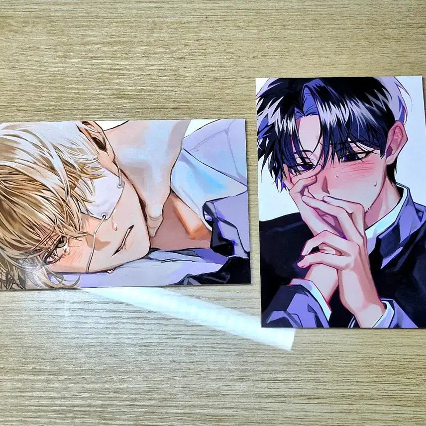 [BUNJANG] Goosebumps Goosebumps Printing Box Postcard Goods Baek Sa-heon Kim Sol-eum Bundle Set / 괴출 괴담출근 프박 프린팅박스 엽서 굿즈 백사헌 김솔음