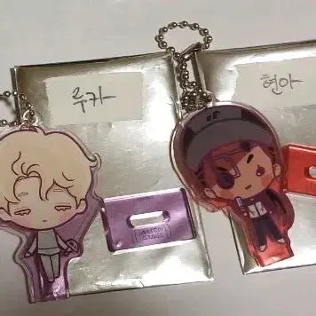[BUNJANG] A-STEP Sports Luca Hyuna Mini Acrylic Stand, Keyring / 에이스테 스포츠 루카현아 미니 아크릴 스탠드, 키링