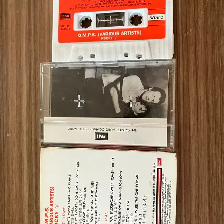 [BUNJANG] Rocky V OST Cassette Tape / 록키 5 Rocky ost 카세트 테이프