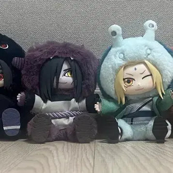[BUNJANG] Naruto Rabubu Doll 7 Types Set (Including Hidden Nine-Tails) / (히든 구미호 포함!!) 나루토 라부부 인형 7종 세트