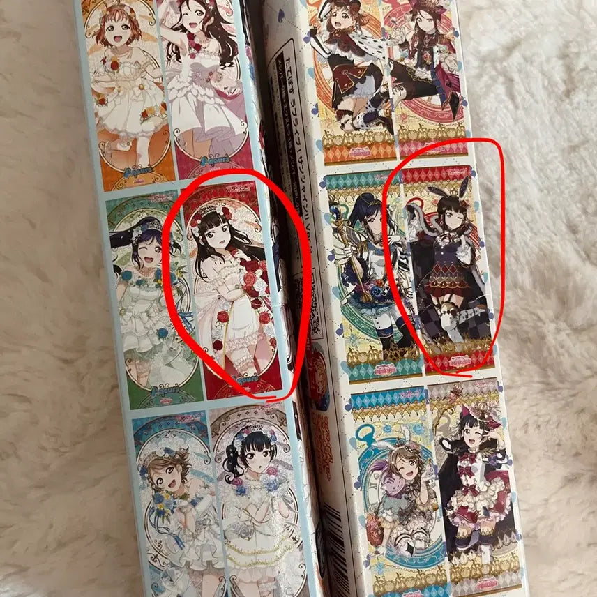[BUNJANG] Love Live! Sunshine!! Dia Kurosawa Clear Poster &amp; Glass Set / 러브라이브 션샤인 다이아 굿즈 클리어포스터 2장+유리컵 세트
