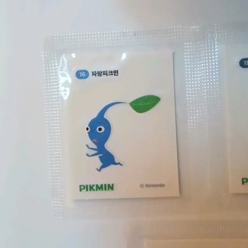 [BUNJANG] Pikmin 4-Type Sticker Set / 피크민 띠부씰 4종 일괄 씰