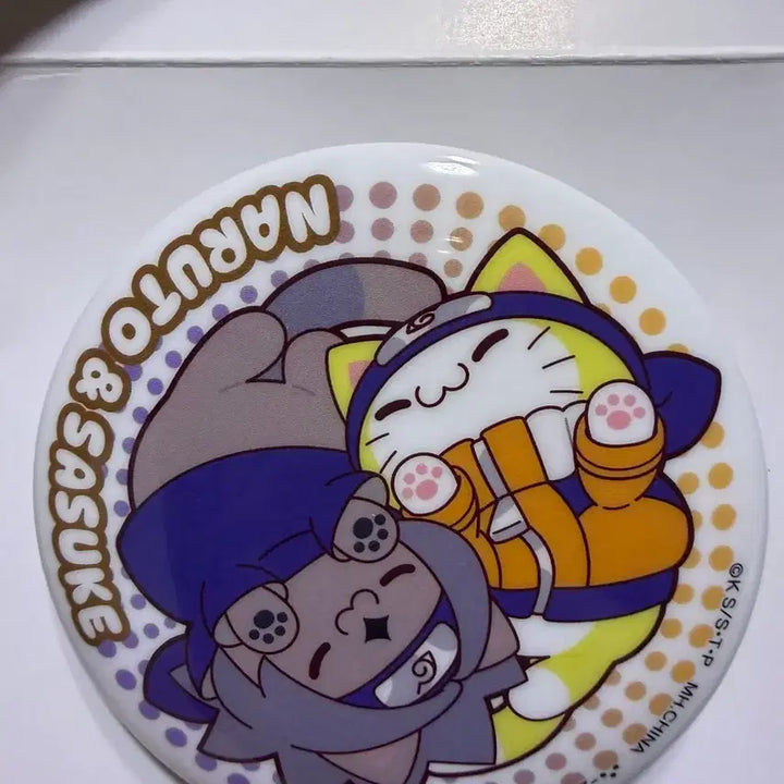 [BUNJANG] Naruto Cat Can Badge / 나루토 캣 캔뱃지