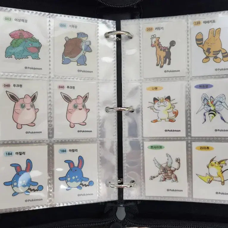 [BUNJANG] Pokemon Sticker Collection Season 1 &amp; 2 / 포켓몬 띠부씰 스티커 교환 시즌1 시즌2