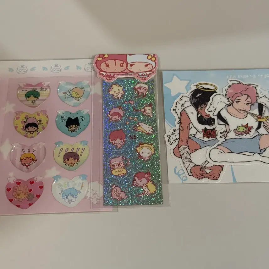 [BUNJANG] NCT WISH NCTWISH Herz KkooKkooJooz Sticker Epoxy / 엔시티위시 엔위시 헤르쯔님 쿠우쿠우즈 스티커 에폭시