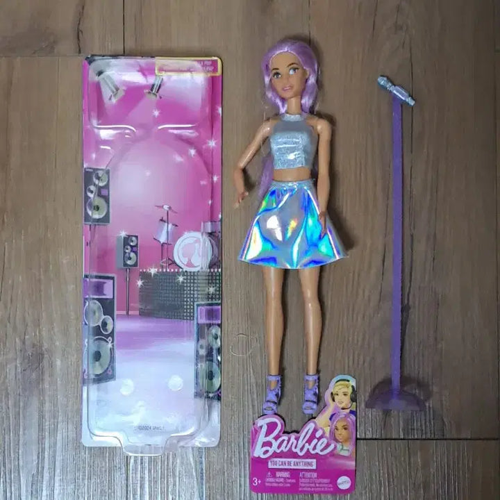 [BUNJANG] Barbie Popstar Singer Doll (Unsealed) / [단순개봉] 바비 커리어 팝스타 가수 인형