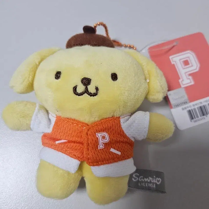 [BUNJANG] Pompompurin Campus Plush Keyring / (새상품) 폼폼푸린 캠퍼스 인형 키링