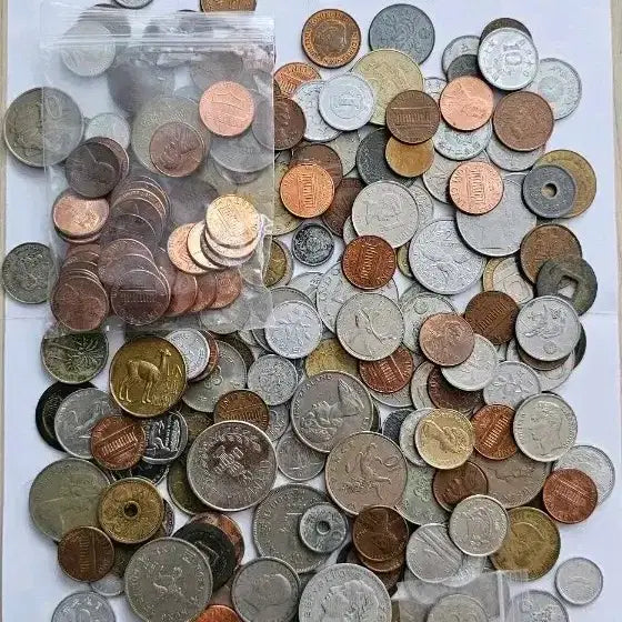 [BUNJANG] Assorted World Coins Collection / 다양한 국가 동전 모음