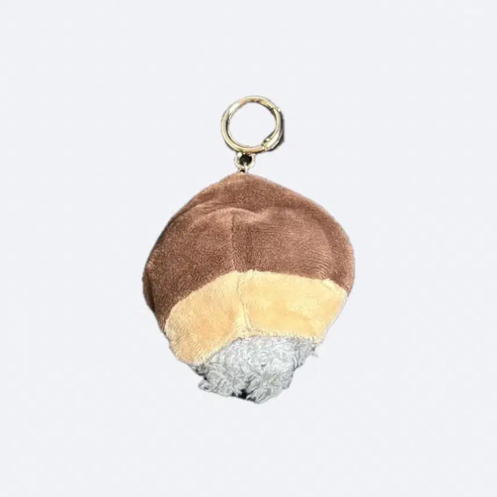 [BUNJANG] TRUZ BonBon Chestnut Plush Keychain / 트루즈 본본 군밤 키링
