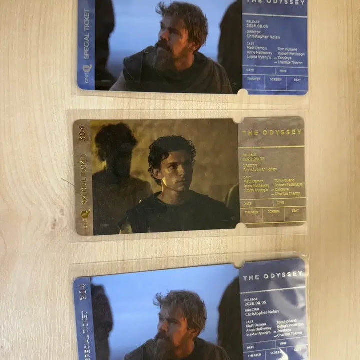 [BUNJANG] Odyssey Cine Q Special Tickets (3 tickets) / 오디세이 씨네큐 스페셜 티켓 3매