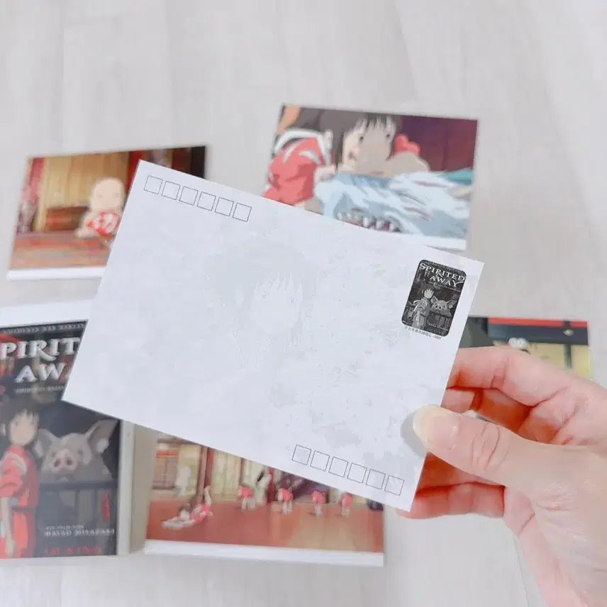 [BUNJANG] Studio Ghibli Spirited Away Postcard Set / 지브리 센과치히로 엽서세트 / 퀄리티 좋음 / 새상품