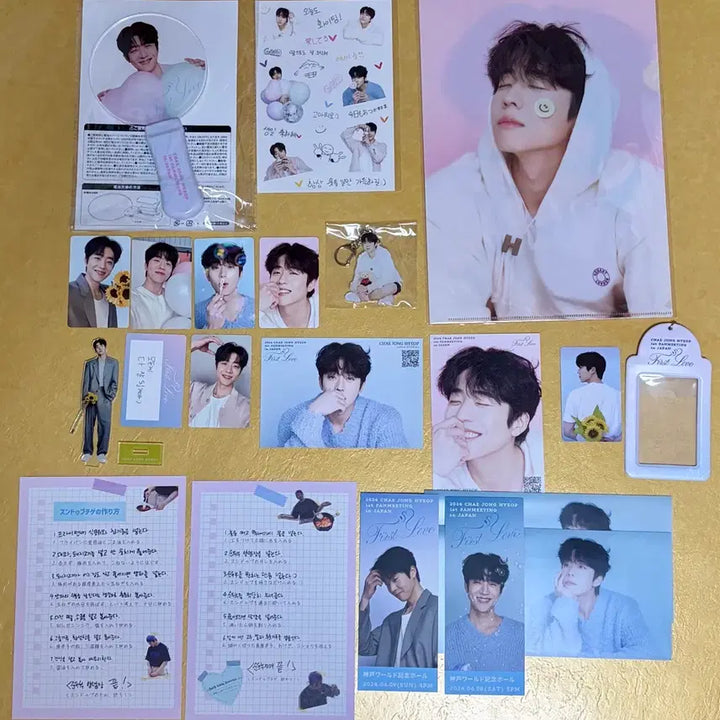 [BUNJANG] Chae Jong Hyeop 2024 Japan First Love Fan Meeting Goods Bundle Set / 채종협 2024년 일본 퍼스트 러브 팬미팅 굿즈