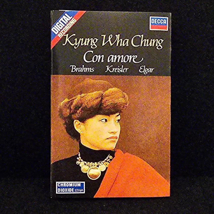 [BUNJANG] Kyung Wha Chung "Con Amore" Brahms, Kreisler, Elgar Cassette Tape / 정경화 콘 아모레 브람스 크라이슬러 엘가 카세트 테이프