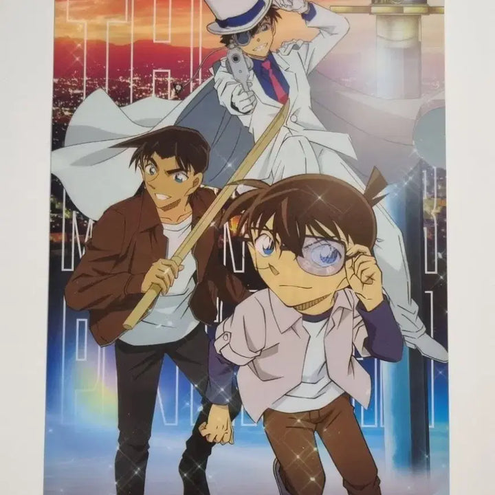 [BUNJANG] Detective Conan: The Million-Dollar Pentagram Clear File 4-Piece Bundle Set / 일괄) 극장판 명탐정 코난 100만 달러의 펜타그램 클리어파일 4장 세트