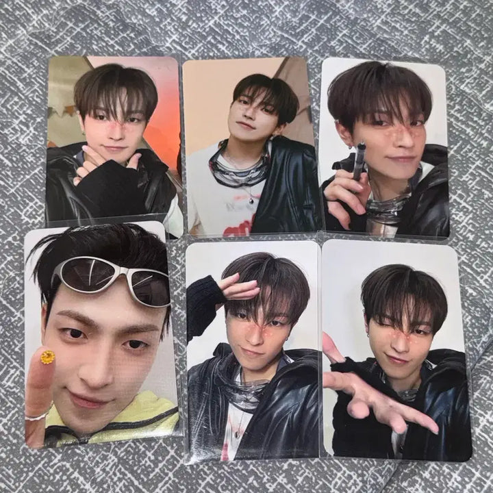 [BUNJANG] ATEEZ Aniteez in Treasure Color Popup Photocard Bundle Set Hongjoong / [6장 일괄] 에이티즈 ATEEZ 애니티즈 인 트레저, 컬러 팝업 포카 홍중 김홍중 hongjoong 포토카드 세트 set