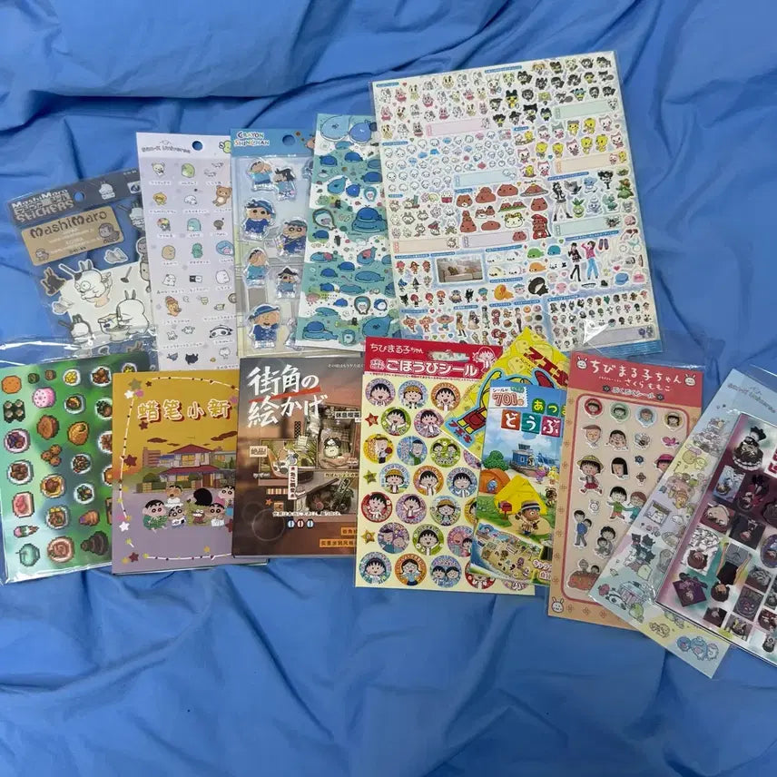 [BUNJANG] Assorted Character Stickers and Postcard Set / 개별. 특급세일!!! 개당 6000원!!!!
