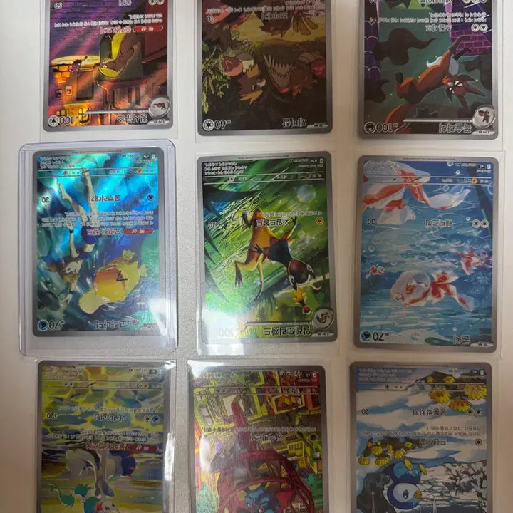 [BUNJANG] Pokemon Card AR Grade Bundle Set (Japanese &amp; Korean) / 포켓몬 카드 ar (일판, 한판) 일괄