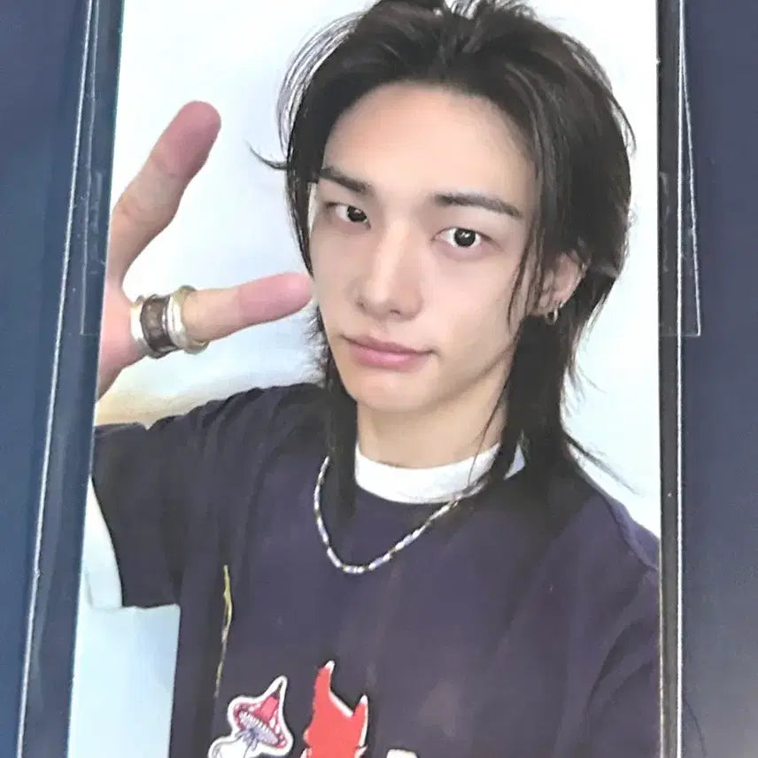 [BUNJANG] Stray Kids Hyunjin Music Core Official Photocard / 스키즈 음중 공방 포카 현진 양도