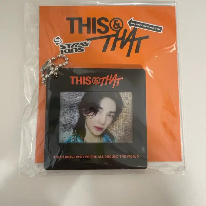 [BUNJANG] Stray Kids SKZ-Replay Pop-up Photocard Keyring Hyunjin / 스키즈디스앤댓 팝업포토키링현진