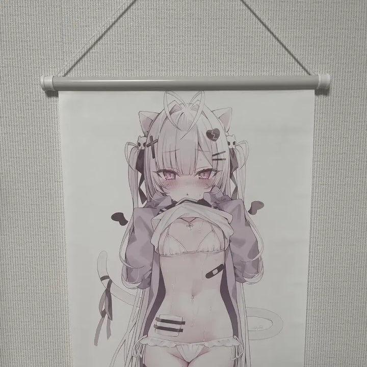 [BUNJANG] Kiwi Toys Chubby Figure + Acrylic + Tapestry + Shikishi Set / 8월 12일까지 키위토이즈 슈비 피규어+아크릴+태피+색지판매합니다