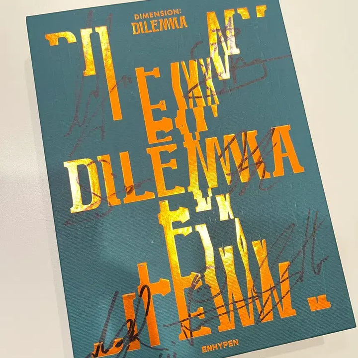 [BUNJANG] ENHYPEN DIMENSION: DILEMMA Signed Album / 엔하이픈 DIMENSION: DDILEMMA 앨범 사인반