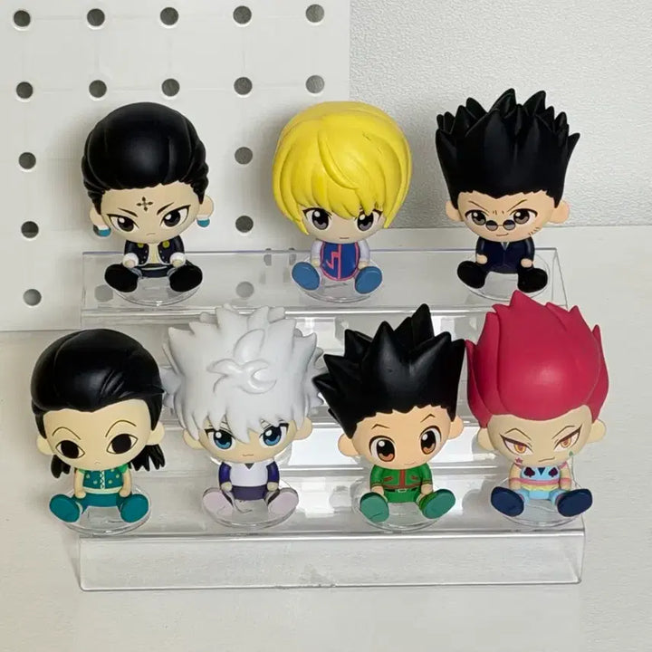 [BUNJANG] Hunter x Hunter Nuiro Nuiro Seating Figure Full Set (Includes Hidden Illumi) / 헌터헌터 눌셋 시팅 피규어 풀세트 (히든 이르미 포함)