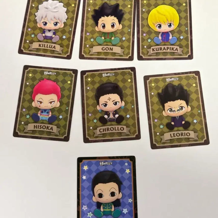 [BUNJANG] Hunter x Hunter Nuiro Nuiro Seating Figure Full Set (Includes Hidden Illumi) / 헌터헌터 눌셋 시팅 피규어 풀세트 (히든 이르미 포함)