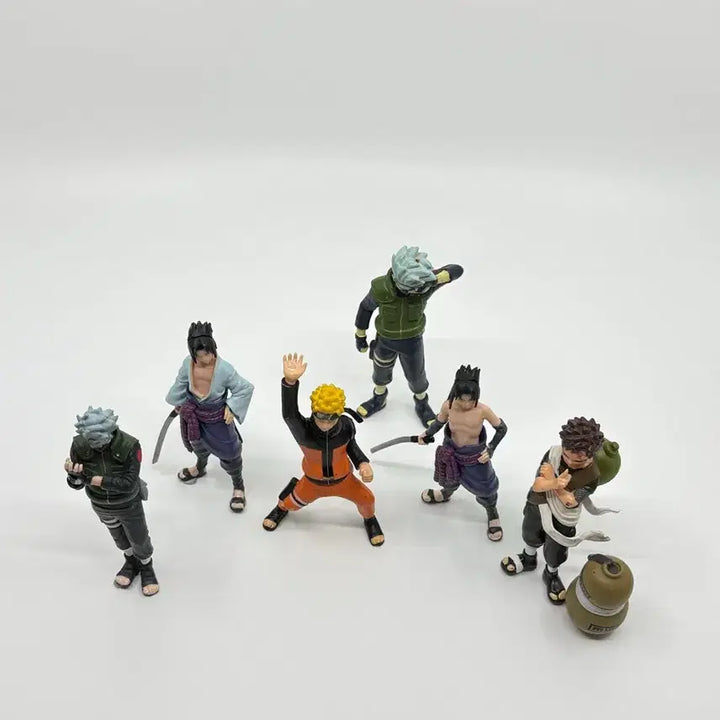 [BUNJANG] Naruto Classic Mini Figure 6종 Set (Kakashi, Sasuke, Gaara) / 나루토 고전 미니 피규어 6종 세트 카카시 사스케 가아라