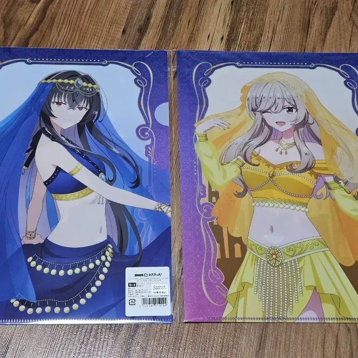 [BUNJANG] Watanare Ajisai Satsuki Arabian Style Lottery Goods File Set / 와타나레 아지사이 사츠키 아라비안 쿠지 굿즈 파일 연인무리 백합
