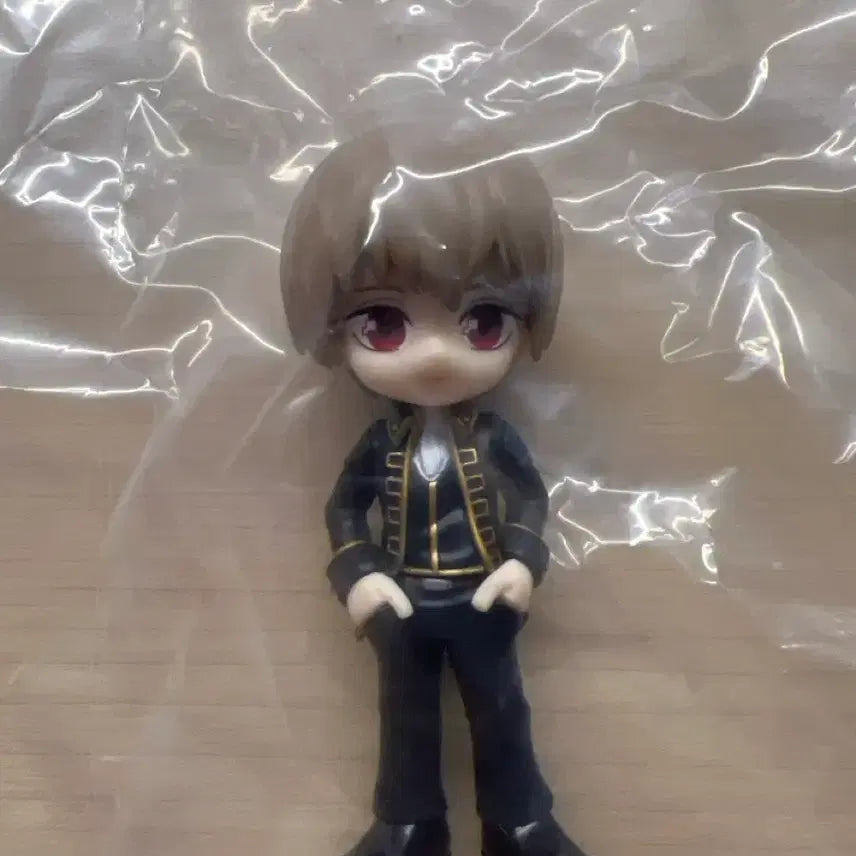 [BUNJANG] Okita Sougo Kurumi Tappi Plush + Coaster Set / 오키타소고 쿠루미타피+컵받침 특전(덤)+소고 팔버스 피규어