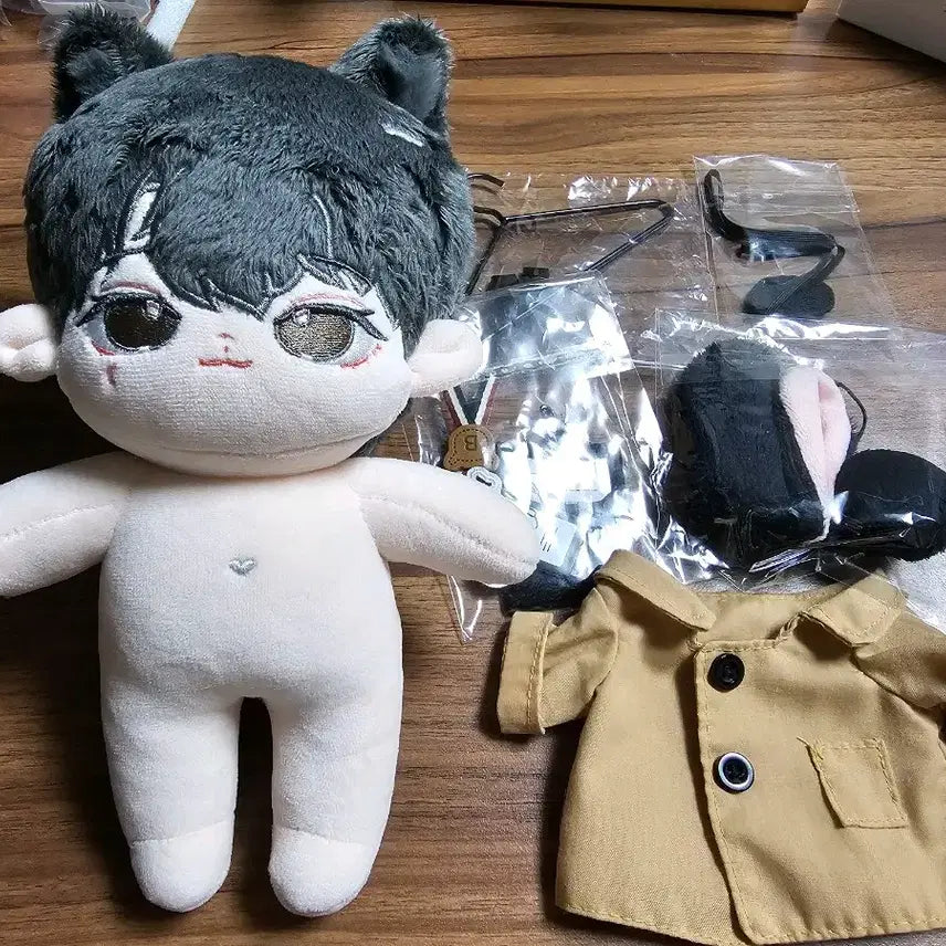 [BUNJANG] 20cm Doll "Day" Bundle Set with Accessories / 솜인형 솜깅 20cm 20깅 데이 인형과 소품 일괄