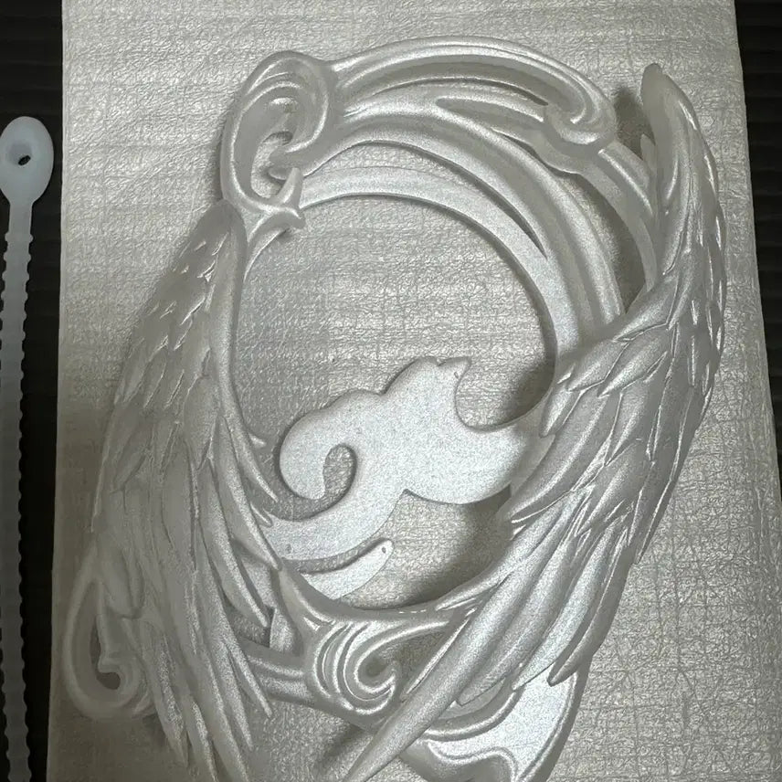 [BUNJANG] RAN White Angel Wings Photocard Holder / ran 포카홀더 화이트 엔젤 날개 날개홀더