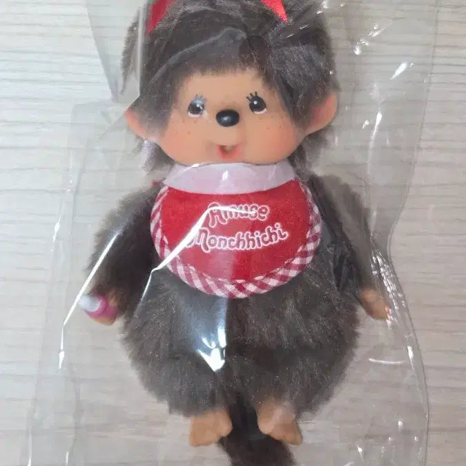 [BUNJANG] Amuse x Monchhichi Collaboration Plush Keychain (Sealed) / 어뮤즈 몬치치 인형 키링 (미개봉)