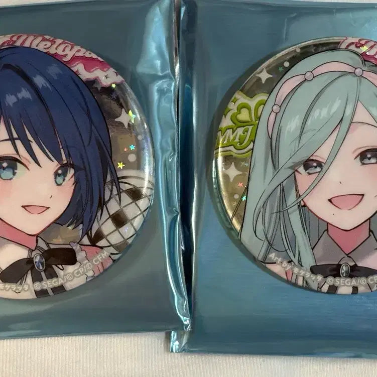 [BUNJANG] Project Sekai Kiritani Haruka &amp; Hinomori Shizuku Can Badge Set / 프세카 키리타니 하루카&amp;히노모리 시즈쿠 캔뱃지 판매합니다!